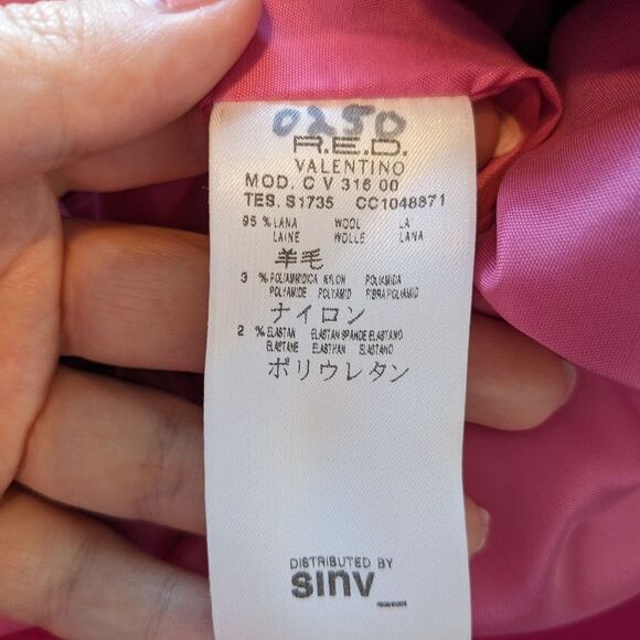 Red Valentino/Pink Dress Sz 6 - Picture 5 of 5